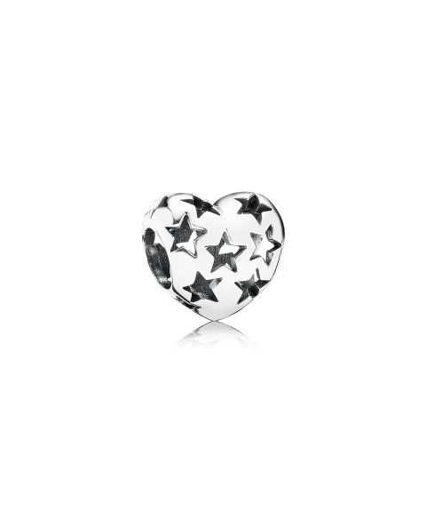 Pandora Starry Heart Openwork Joia Conta Mulher 791393