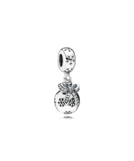 Pandora Christmas Bauble Pendant Joia Conta Pendente Pulseira Mulher 791410CZ