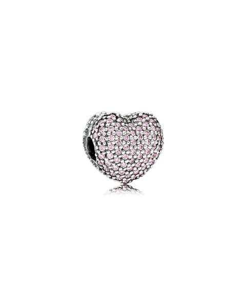 Pandora Open My Heart Joia Conta Clip Mulher 791427PCZ Pandora Open My Heart Joia Conta Clip Mulher 791427PCZ