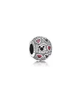 Pandora Disney Sparkling Mickey and Hearts Joia Conta Mulher 791457CZ