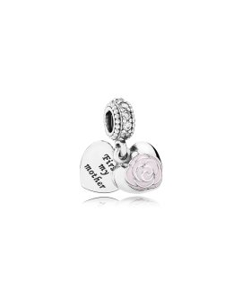 Pandora Mother´s Rose Joia Conta Pendente Pulseira Mulher 791528EN40