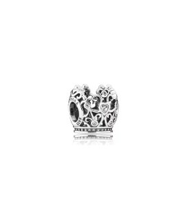 Pandora Disney Princess Crown Joia Conta Mulher 791580CZ