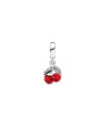 Pandora Asymmetrical Cherry Fruit Joia Conta Pendente Pulseira Mulher 791583C01