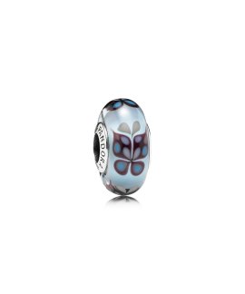 Pandora Butterfly kisses Murano Joia Conta Mulher 791622