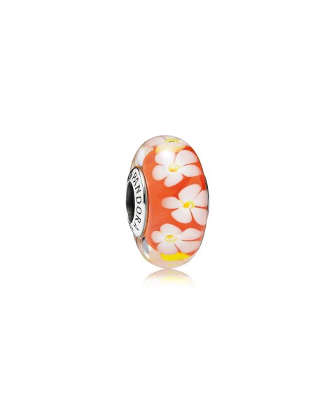 Pandora Flower Murano Joia Conta Mulher 791624