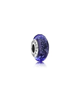 Pandora Iridescent Faceted Murano Joia Conta Mulher 791646