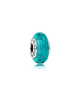 Pandora Teal Shimmer Joia Conta Mulher 791655