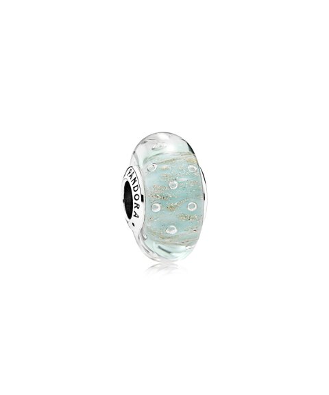 Pandora Mint Glitter Glass Joia Conta Mulher 791669 Pandora Mint Glitter Glass Joia Conta Mulher 791669