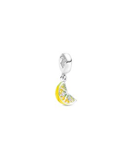 Pandora Lemon Slice Sparkling Fruit Joia Conta Pendente Pulseira Mulher 791696C01