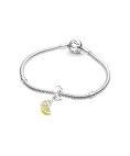 Pandora Lemon Slice Sparkling Fruit Joia Conta Pendente Pulseira Mulher 791696C01