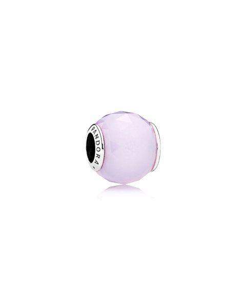 Pandora Opalescent Pink Geometric Facets Joia Conta Mulher 791722NOP