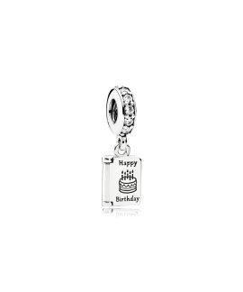 Pandora Birthday Wishes Joia Conta Pendente Pulseira Mulher 791723CZ