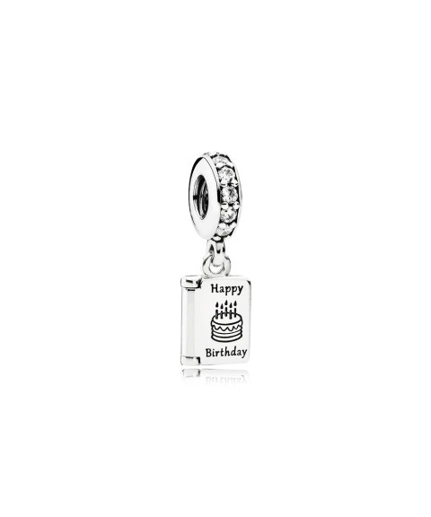 Pandora Birthday Wishes Joia Conta Pendente Pulseira Mulher 791723CZ Pandora Birthday Wishes Joia Conta Pendente Pulseira Mulher 791723CZ