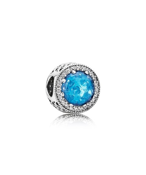 Pandora Radiant Hearts Sky Blue Joia Conta Mulher 791725NBS Pandora Radiant Hearts Sky Blue Joia Conta Mulher 791725NBS