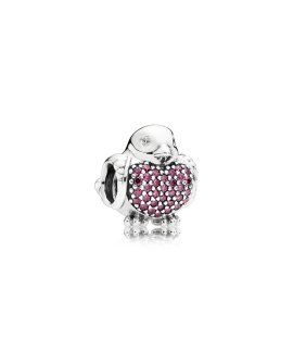 Pandora Red Robin Joia Conta Mulher 791731CZR