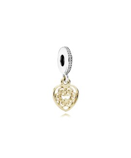 Pandora Magnificent Heart Joia Conta Pendente Pulseira Mulher 791742CZ