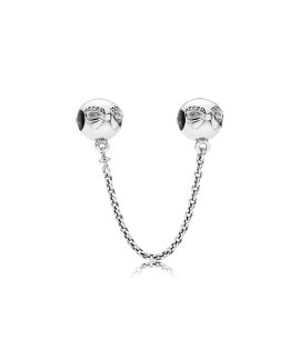 Pandora Dainty Bow Safety Chain Joia Conta Mulher 791780CZ-05