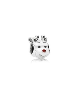Pandora Red-Nosed Reindeer Joia Conta Mulher 791781EN39