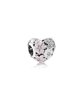 Pandora Poetic Heart Blooms Joia Conta Mulher 791825ENMX