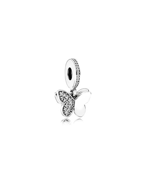 Pandora Fluttering Butterflies Joia Conta Pendente Pulseira Mulher 791844CZ