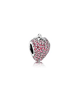 Pandora Pavé Strawberry Joia Conta Mulher 791899CZR