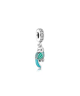 Pandora Tropical Parrot Joia Conta Pendente Pulseira Mulher 791903ENMX