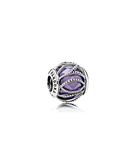 Pandora Purple Intertwining Radiance Joia Conta Mulher 791968ACZ Pandora Purple Intertwining Radiance Joia Conta Mulher 791968ACZ
