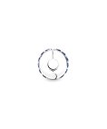 Pandora Blue Sparkle Joia Conta Clip Mulher 791972C01