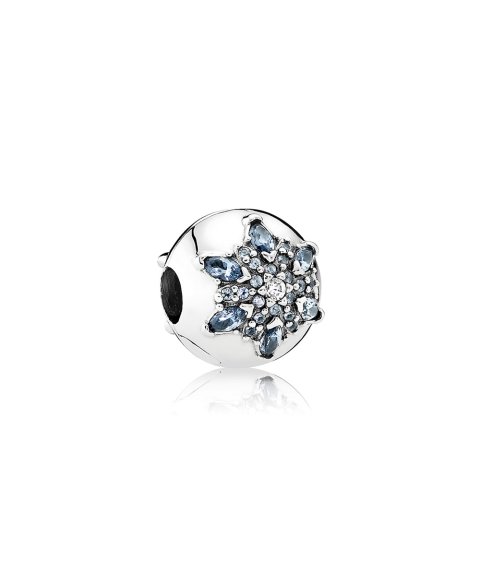 Pandora Crystallised Snowflake Joia Conta Clip Mulher 791997NMB