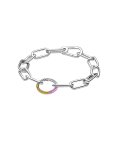 Pandora ME Styling Round Connector Tie-dye Joia Link Mulher 792000C01