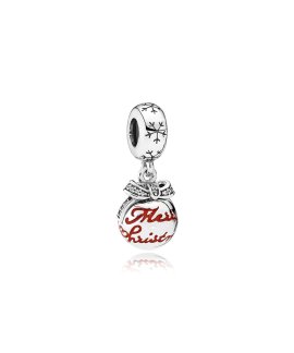 Pandora Merry Christmas Bauble Joia Conta Pendente Pulseira Limited Edition Mulher 792008CZ