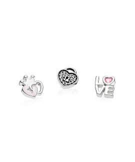 Pandora Forever Hearts Petites Pack Joia Acessório de Joia Mulher 792021PCZ