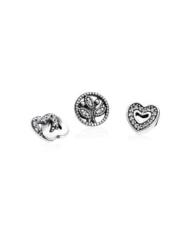 Pandora Love and Family Petites Pack Joia Acessório de Joia Mulher 792022CZ