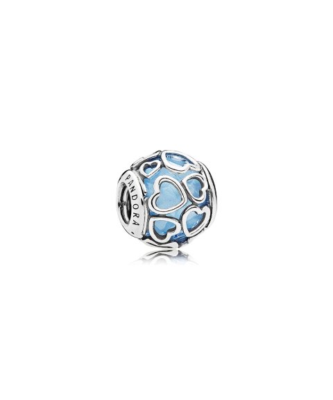 Pandora Encased in Love Blue Joia Conta Mulher 792036NBS