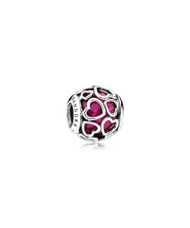 Pandora Valentine´s Cerise Encased in Love Joia Conta Mulher 792036NCC