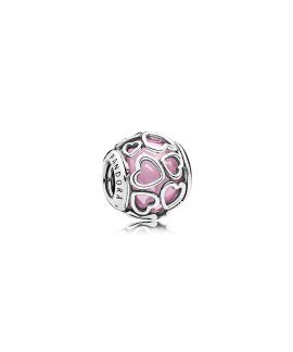 Pandora Encased in Love Pink Joia Conta Mulher 792036PCZ
