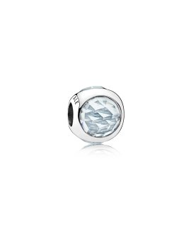 Pandora Radiant Droplet Aqua Blue Joia Conta Mulher 792095NAB