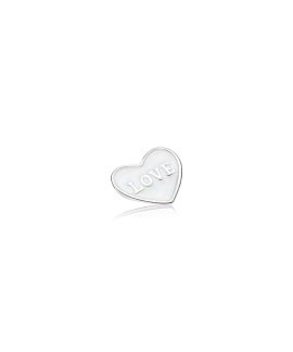 Pandora Love Heart Locket Plate Small Joia Acessório de Joia Mulher 792112EN23