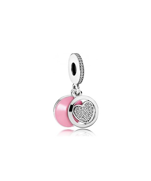 Pandora Devoted Heart Joia Conta Pendente Pulseira Mulher 792149EN24