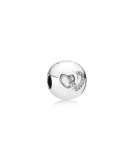 Pandora Heart Bond Joia Conta Clip Mulher 792150CZ