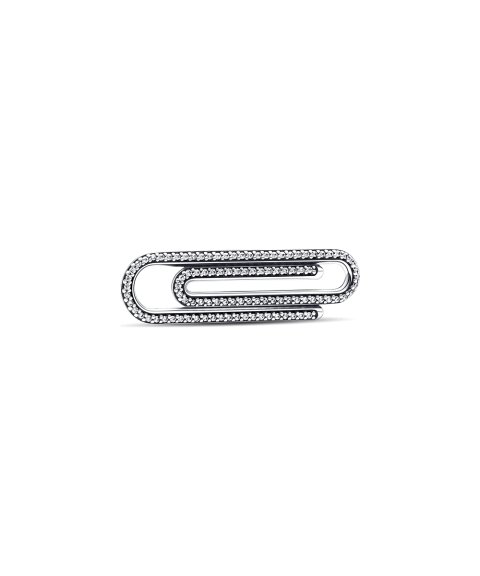 Pandora ME Pavé Paperclip Styling Link Joia Link Mulher 792297C01