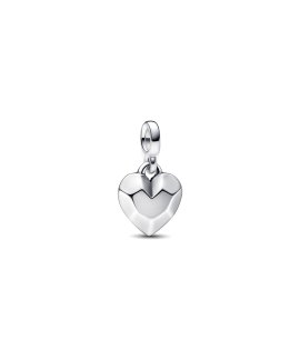 Pandora ME Faceted Heart Mini Joia Conta Pendente Pulseira Mulher 792305C00