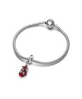 Pandora Marvel Hanging Spider-Man Joia Conta Pendente Pulseira Mulher 792323C01