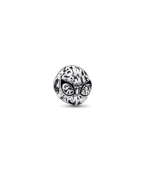Pandora Marvel Spider-Man Mask Joia Conta Mulher 792351C01 Pandora Marvel Spider-Man Mask Joia Conta Mulher 792351C01