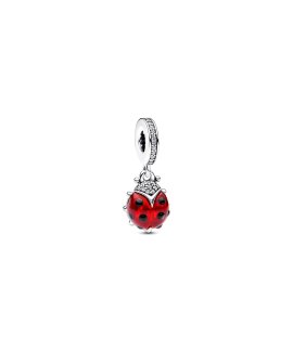 Pandora Red Ladybird Joia Conta Pendente Pulseira Mulher 792571C01