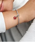 Pandora Red Ladybird Joia Conta Pendente Pulseira Mulher 792571C01