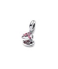 Pandora Openable Heart Chocolate Gift Joia Conta Pendente Pulseira Mulher 792587C01