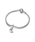 Pandora Openable Heart Chocolate Gift Joia Conta Pendente Pulseira Mulher 792587C01