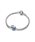 Pandora Blue 2023 Graduation Heart Joia Conta Mulher 792590C01