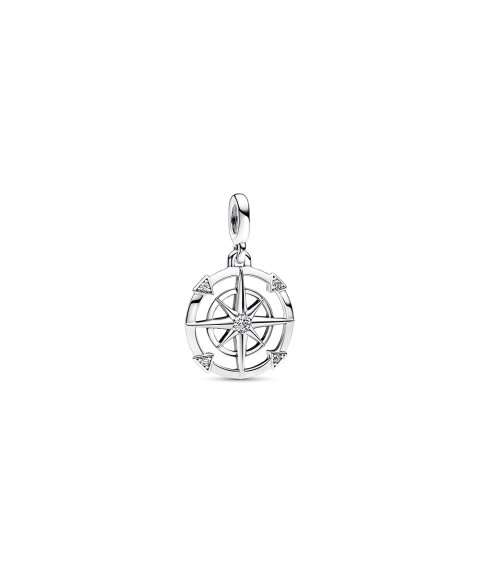 Pandora ME Compass Medallion Joia Conta Pendente Pulseira Mulher 792693C01